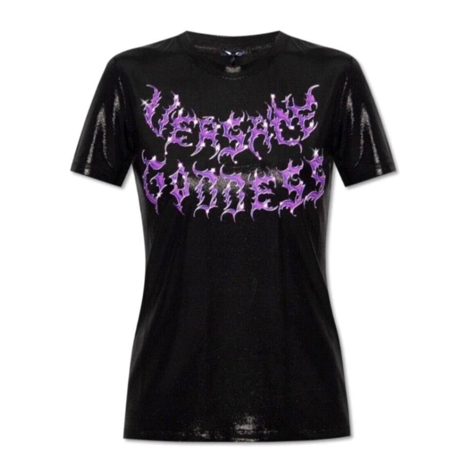 Nwt Versace Runway Ss23 "Versace Goddess" Graphic Shirt!